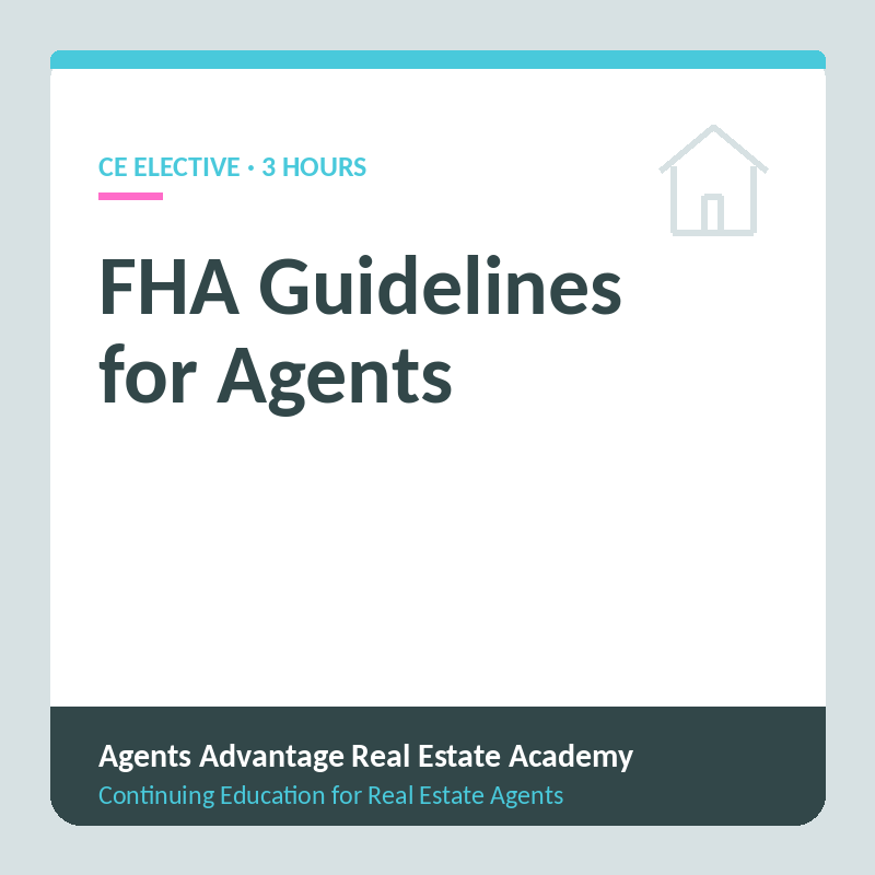 FHA Guidelines For Agents